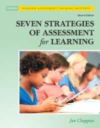 Seven Strategies of Assessment for Learning (Assessment Training Institute, Inc.) （2ND）