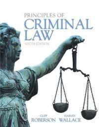 Principles of Criminal Law （6TH）