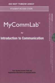Communication New Mycommunicationlab Standalone Access Card : Principles for a Lifetime （6 PSC）