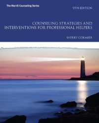 Counseling Strategies and Interventions for Professional Helpers （9TH）