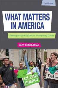 What Matters in America : Reading and Writing about Contemporary Culture （3 PAP/PSC）