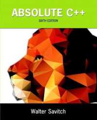 Absolute C++ （6TH）
