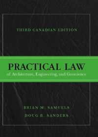 Practical Law of Architecture, Engineering, and Geoscience, Canadian Edition + Companion Website without Pearson eText （3RD）