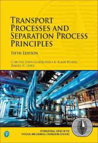 Transport Processes and Separation Process Principles (International Series in the Physical and Chemical Engineering Sciences) （5TH）