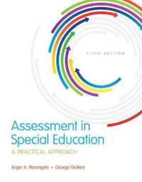 Assessment in Special Education : A Practical Approach, Loose-Leaf Version （5TH）