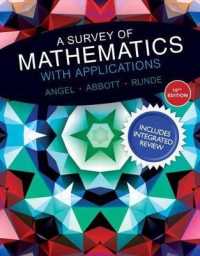 A Survey of Mathematics with Applications with Integrated Review and Worksheets Plus Mylab Math -- Access Card Package （10TH）
