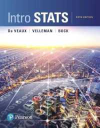 Intro STATS Plus Mylab Statistics with Pearson Etext -- 24 Month Access Card Package （5TH）