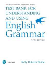 Azar-Hagen Grammar - (AE) - 5th Edition - Test Bank - Understanding and Using English Grammar （5TH）