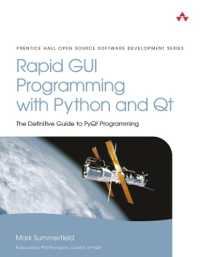 Rapid GUI Programming with Python and Qt : The Definitive Guide to PyQt Programming