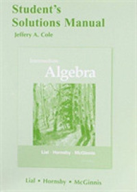 Student Solutions Manual for Intermediate Algebra （11TH）