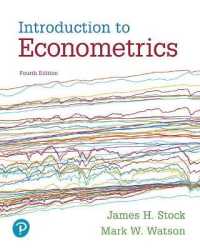 計量経済学入門（第４版）<br>Introduction to Econometrics （4TH）
