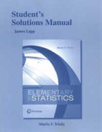 Student's Solutions Manual for Elementary Statistics （13TH）