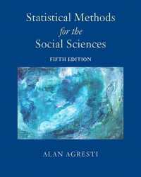 Statistical Methods for the Social Sciences （5TH）