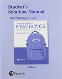 Student's Solutions Manual for Fundamentals of Statistics （5TH）