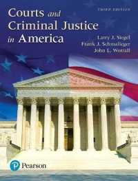 Courts and Criminal Justice in America （3RD）