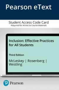 Inclusion Pearson eText Access Code : Effective Practices for All Students （3 PSC）