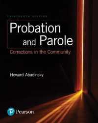 Probation and Parole : Corrections in the Community （13TH）