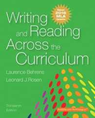 Writing and Reading Across the Curriculum : Mla Update Edition （13 Updated）