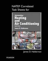 Natef Correlated Task Sheets for Automotive Heating and Air Conditioning