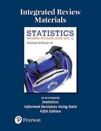 Integrated Review Materials to Accompany Statistics : Informed Decisions Using Data （2ND Looseleaf）