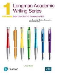 Longman Academic Writing Series 1 : Sentences to Paragraphs, with Essential Online Resources （2ND）