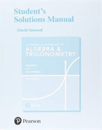 Student Solutions Manual for Graphical Approach to Algebra & Trigonometry, a （7TH）