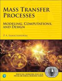 Mass Transfer Processes : Modeling, Computations, and Design (International Series in the Physical and Chemical Engineering Sciences)