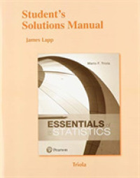 Student's Solutions Manual for Essentials of Statistics （6TH）