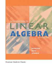 Introduction to Linear Algebra (Classic Version) (Pearson Modern Classics for Advanced Mathematics Series) （5TH）