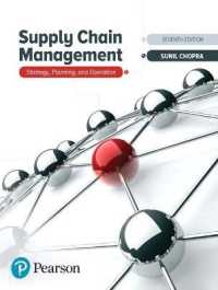 Supply Chain Management : Strategy, Planning, and Operation （7TH）