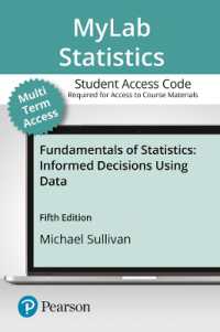 Fundamentals of Statistics MyLab Statistics Access Card （5 PSC STU）