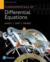 Fundamentals of Differential Equations Plus Mylab Math with Pearson Etext -- 24-Month Access Card Package (Nagle, Saff & Snider, Fundamentals of Differential Equations) （9TH）