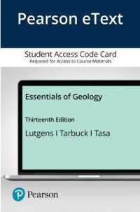 Pearson eText Essentials of Geology Access Card （13 PSC STU）