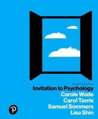 Invitation to Psychology Plus New Mylab Psychology with Pearson Etext -- Access Card Package, 7/E （7TH）