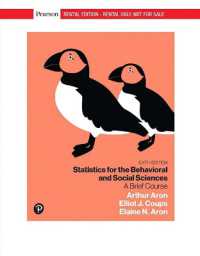 Statistics for the Behavioral and Social Sciences : A Brief Course （6TH）