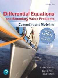 Differential Equations and Boundary Value Problems : Computing and Modeling (Tech Update) and Mylab Math with Pearson Etext -- 24-Month Access Card Package （5TH）