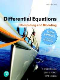 Differential Equations : Computing and Modeling Tech Update， Books a la Carte， and Mylab Math with Pearson Etext -- 24-Month Access Card Package