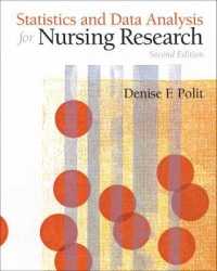 Statistics and Data Analysis for Nursing Research （2ND）