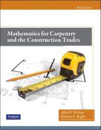 Mathematics for Carpentry and the Construction Trades （3RD）