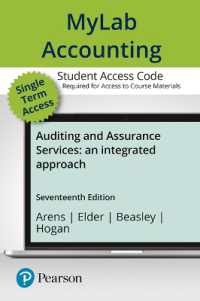 Auditing and Assurance Services Mylab Accounting with Pearson Etext Access Card （17 PSC）