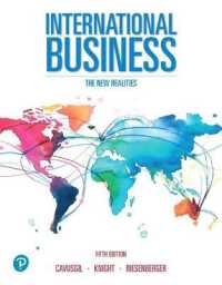 International Business Mylab Management with Pearson Etext Access Code : The New Realities
