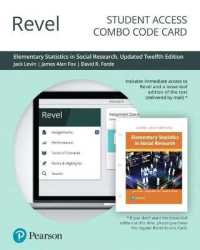 Revel for Elementary Statistics in Social Research Access Card （12 PSC UPD）
