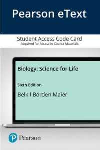 Pearson Etext Biology Access Card : Science for Life （6 PSC）