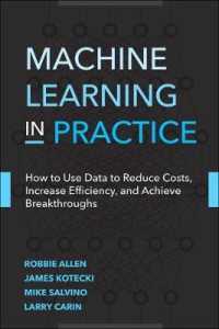 Machine Learning in Practice (Addison-wesley Data & Analytics)