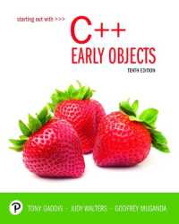 Starting Out with C++ : Early Objects （10TH Looseleaf）