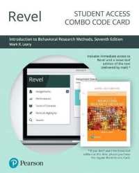 Revel for Introduction to Behavioral Research Methods Access Card （7 PSC）