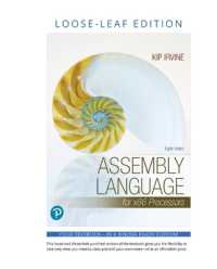 Assembly Language for X86 Processors -- Print Offer [loose-Leaf] （8TH Looseleaf）