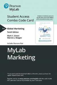 Mylab Marketing with Pearson Etext -- Combo Access Card -- for Global Marketing （10TH）