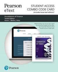 Foundations of Finance Pearson Etext Combo Access Card （10 PSC）