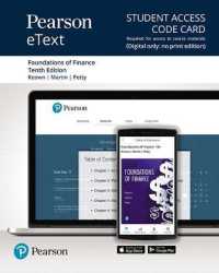 Foundations of Finance Pearson Etext Access Card （10 PSC）